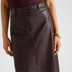Jaelyn Faux Leather Skirt