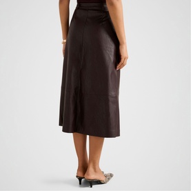 Jaelyn Faux Leather Skirt