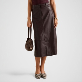 Jaelyn Faux Leather Skirt