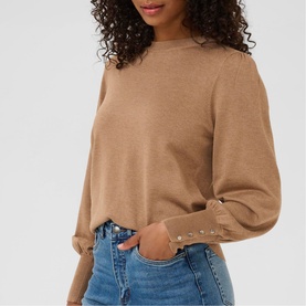 Lizza Button Knitted Sweater