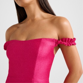 Mandy Ruffle Mini Dress