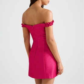 Mandy Ruffle Mini Dress