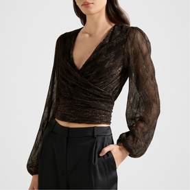 Odette Pliss&eacute; Wrap Top