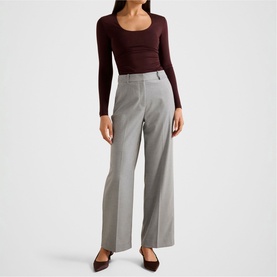 Raine High-Rise Straight Leg Trousers