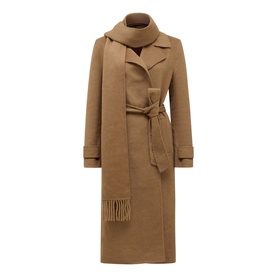 Saige Felled Scarf Wrap Coat