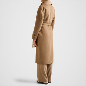 Saige Felled Scarf Wrap Coat
