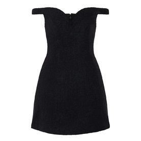 Boucl&eacute; Mini Dress