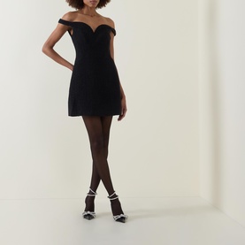 Boucl&eacute; Mini Dress