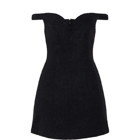 Boucl&eacute; Mini Dress