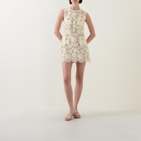 Fine Lace Mini Dress