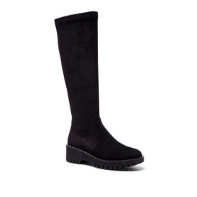 Chiara Suede Knee-High Boots