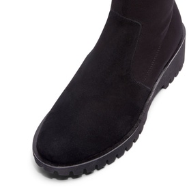 Chiara Suede Knee-High Boots
