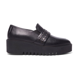 Corlita Leather Platform Loafers