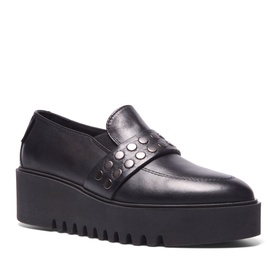 Corlita Leather Platform Loafers