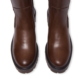 Diva Leather Knee-High Boots