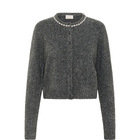 Roxy Flower Trim Cardigan