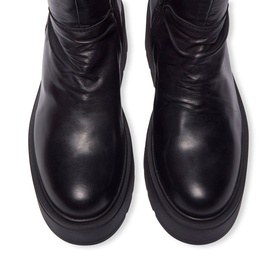 Lorenzetti Leather Wedge Heeled Boots