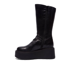 Lorenzetti Leather Wedge Heeled Boots