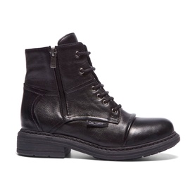 Penzance Leather Biker Boots