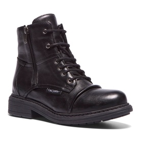 Penzance Leather Biker Boots