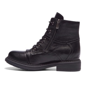 Penzance Leather Biker Boots