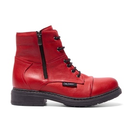 Penzance Leather Biker Boots