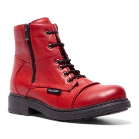 Penzance Leather Biker Boots