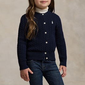 Cable Knit Cardigan 2-6 Years