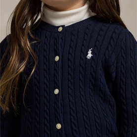 Cable Knit Cardigan 2-6 Years