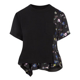 Spliced Floral T-Shirt