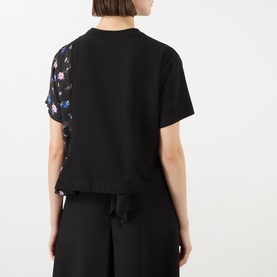 Spliced Floral T-Shirt