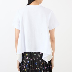 Denim Panel T-Shirt