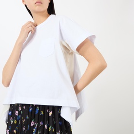 Denim Panel T-Shirt