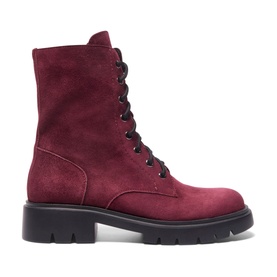 Urbania Bordo Suede Ankle Boots