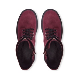Urbania Bordo Suede Ankle Boots
