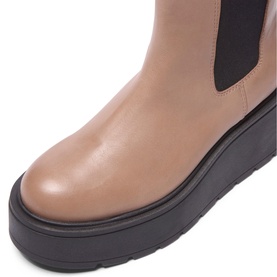 Zennie Leather Ankle Boots