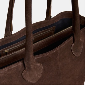 Leandra Suede Tote Bag