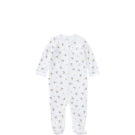 Polo Bear Printed Coverall Bodysuit