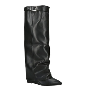 Corenne Leather Knee High Boots