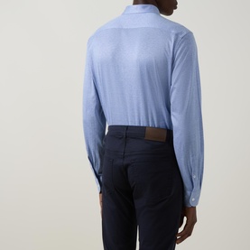 Oxford Jersey Single Cuff Formal Shirt