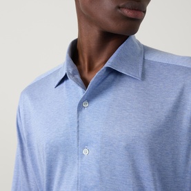 Oxford Jersey Single Cuff Formal Shirt