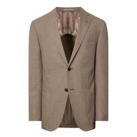 Herringbone Single Breasted Blazer