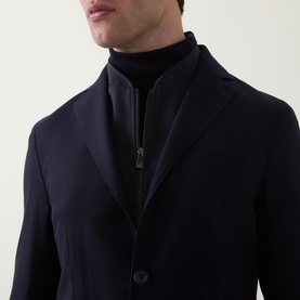 Hopsack Hybrid Blazer