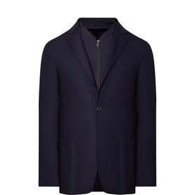 Hopsack Hybrid Blazer