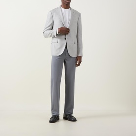 Hopsack Single-Breasted Blazer