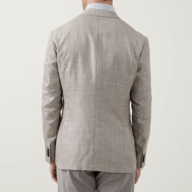 Hopsack Single-Breasted Blazer