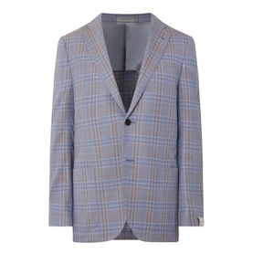 Twill Single-Breasted Blazer