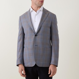 Twill Single-Breasted Blazer
