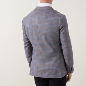 Twill Single-Breasted Blazer