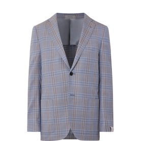 Twill Single-Breasted Blazer